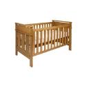 King Parrot Hamilton 3 in 1 Cotbed Heritage Teak